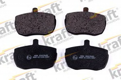 KRAFT AUTOMOTIVE 6002060 -  Комплект тормозных колодок, дисковый тормоз